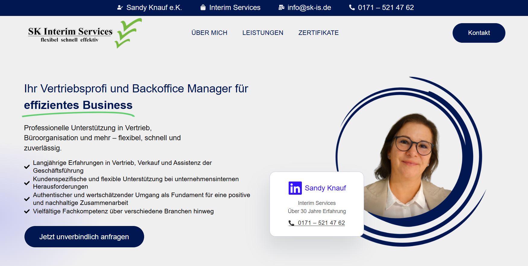 SK-IS Solutions website screenshot SK-IS Solutions website screenshot